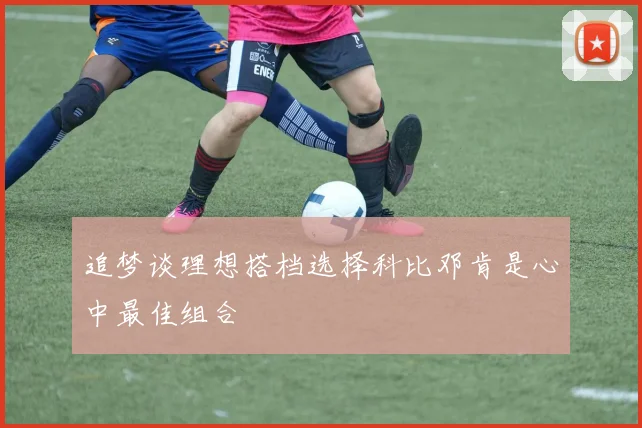 追梦谈理想搭档选择科比邓肯是心中最佳组合